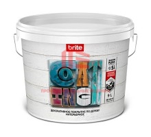 BRITE FLEXX / Брайт Флекс покрытие премиальное декоративное по дереву, интерьерное 9 л