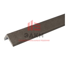 Угловой профиль, 2000*40-40*8мм, цвет WENGE (Венге)