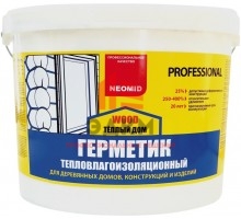Герметик акриловый Теплый дом Wood Proffesional 15 кг