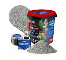 Резиновое полиуретановое покрытие Finlux F-2055 DecorPasta Мягкий АсфальтР Агатово-серый Ral 7038, 1,5 кв.м.