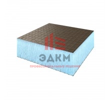 Теплоизоляционная панель Basic с двухсторонним армированием Ruspanel XPS RPG 1250х600х30мм