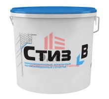 Герметик однокомпонентный акрилатный СТИЗ-В (ведро 7 кг)