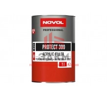 Грунт Novol PROTECT 300 MS 2К акрил. банка 1л, с отвердителем 0.2л, серый X6118905