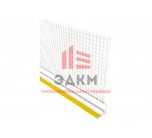 Оконный примыкающий ПВХ профиль с армирующей сеткой ИЗОМАКС РУС ISOMAX 6 мм 2,4 м