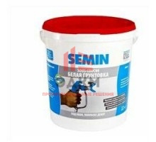 Белая грунтовка для безвоздушного нанесения под шпатлёвку SOUS-COUCHE AIRLESS (red cover,coat) / СУ-КУШ АИРЛЕСС (красная крышка; коат) 20 кг  Semin