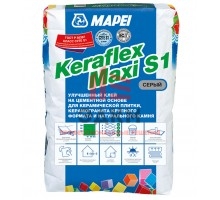 Клей для плитки и керамогранита Mapei Keraflex Maxi деформативный серый (класс С2) 25 кг
