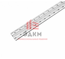 Профиль маячковый Албес 6 мм 3000 мм ПВХ белый